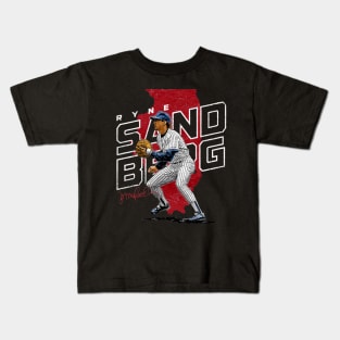 ryne sandberg player map Kids T-Shirt